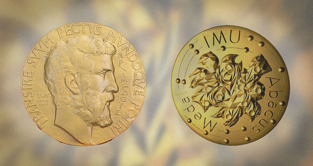 Congratulations to recipients of the Fields Medal and the IMU Abacus